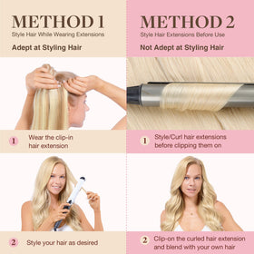 GOO GOO Clip in Hair Extensions in various shades