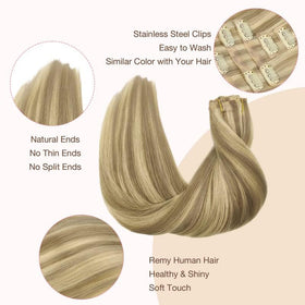 GOO GOO Clip in Hair Extensions lifestyle scene