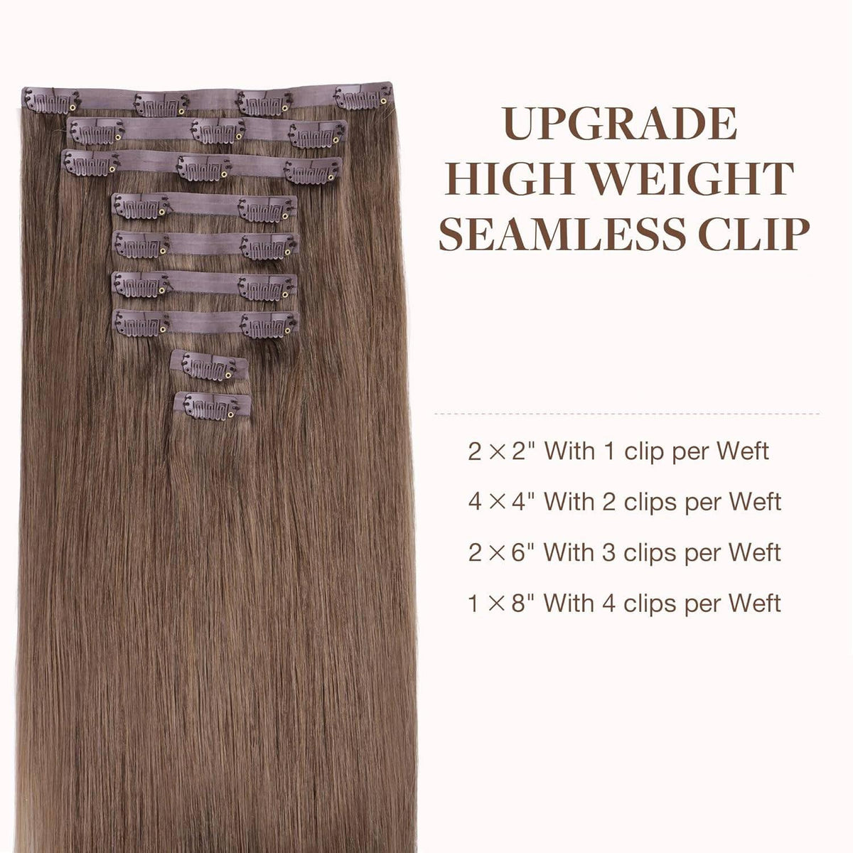 GOO GOO Clip in Hair Extensions packaging