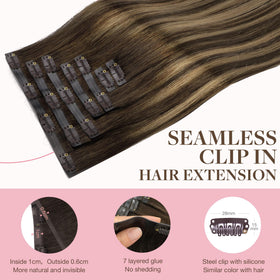 GOO GOO Clip in Hair Extensions packaging