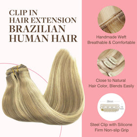 GOO GOO Clip in Hair Extensions packaging