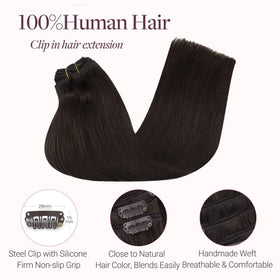 GOO GOO Clip in Hair Extensions packaging