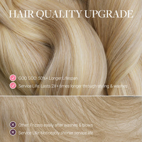 GOO GOO Clip in Hair Extensions packaging