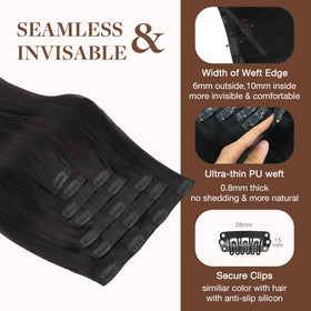 GOO GOO Clip in Hair Extensions packaging