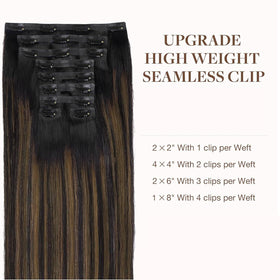 GOO GOO Clip in Hair Extensions packaging front view