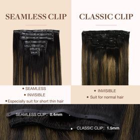 GOO GOO Clip in Hair Extensions packaging front view
