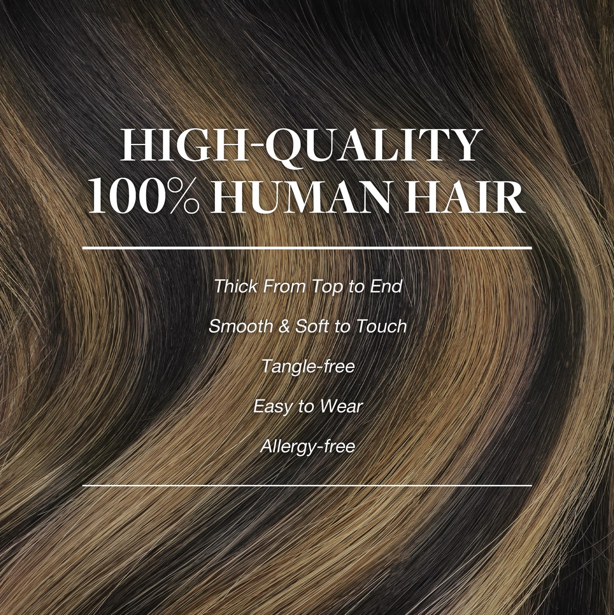 GOO GOO Clip in Hair Extensions packaging front view