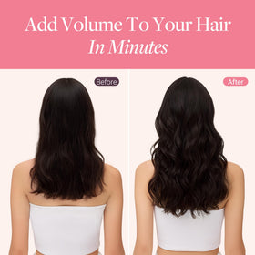 GOO GOO Clip in Hair Extensions showing colour variation