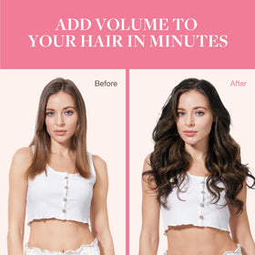 GOO GOO Clip in Hair Extensions showing different colour options