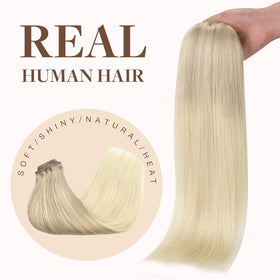 GOO GOO Clip in Hair Extensions showing different shades