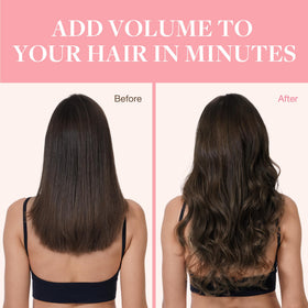 GOO GOO Clip in Hair Extensions showing hair texture