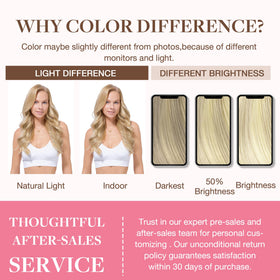 GOO GOO Clip in Hair Extensions showing high quality clips
