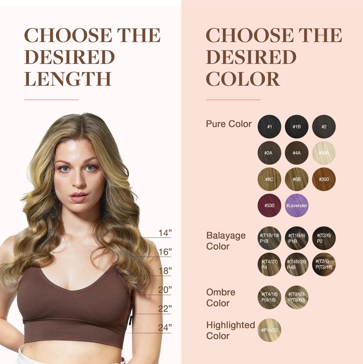 GOO GOO Clip in Hair Extensions showing silky texture