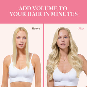 GOO GOO Clip in Hair Extensions showing texture and quality