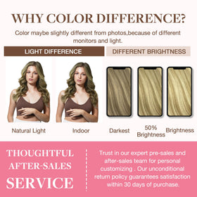 GOO GOO Clip in Hair Extensions styled in loose waves
