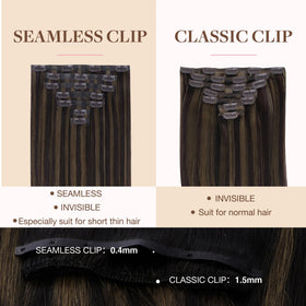 GOO GOO Clip in Hair Extensions styled in soft waves