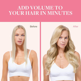 GOO GOO Clip in Hair Extensions styled on mannequin