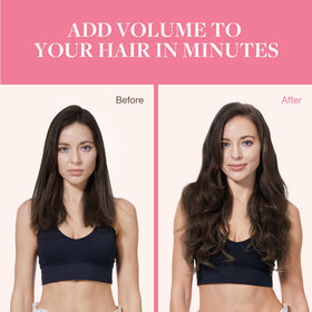 GOO GOO Clip in Hair Extensions styled on model