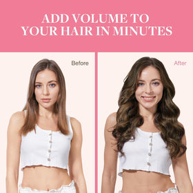 GOO GOO Clip in Hair Extensions styling demonstration
