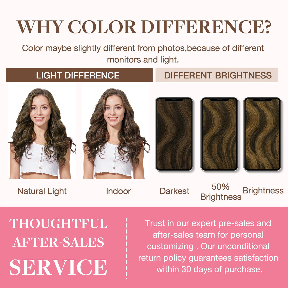 GOO GOO Clip in Hair Extensions styling options