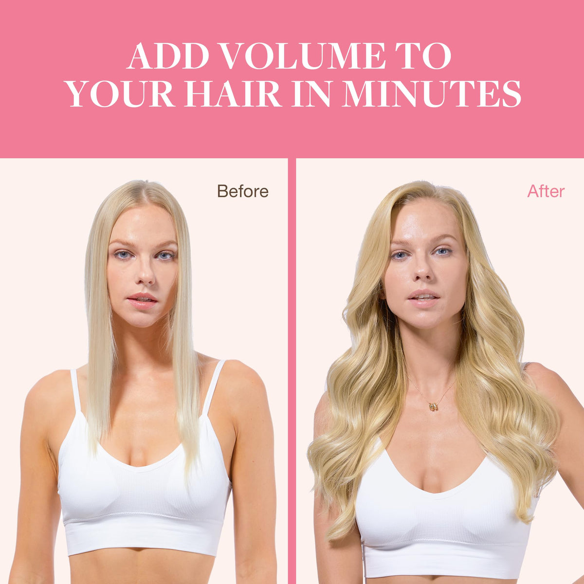 GOO GOO Clip in Hair Extensions texture detail