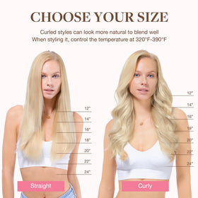 GOO GOO Clip in Hair Extensions with care instructions