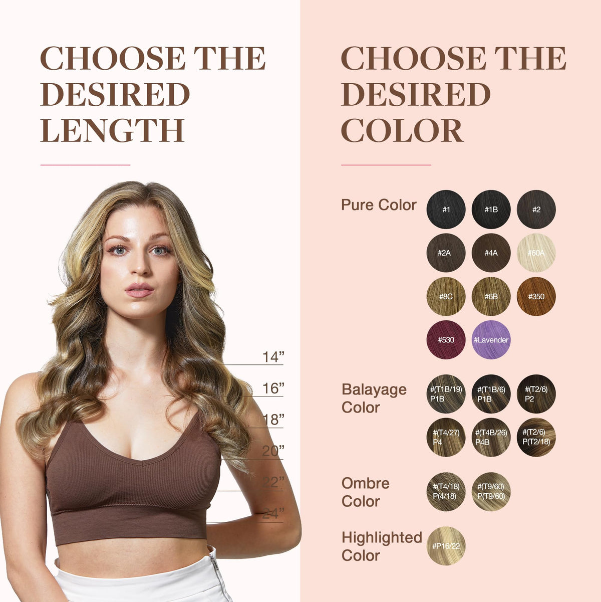 GOO GOO Clip in Hair Extensions with styling tools