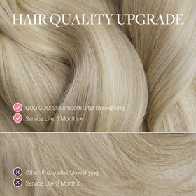 GOO GOO Genius Hair Extensions with natural shine