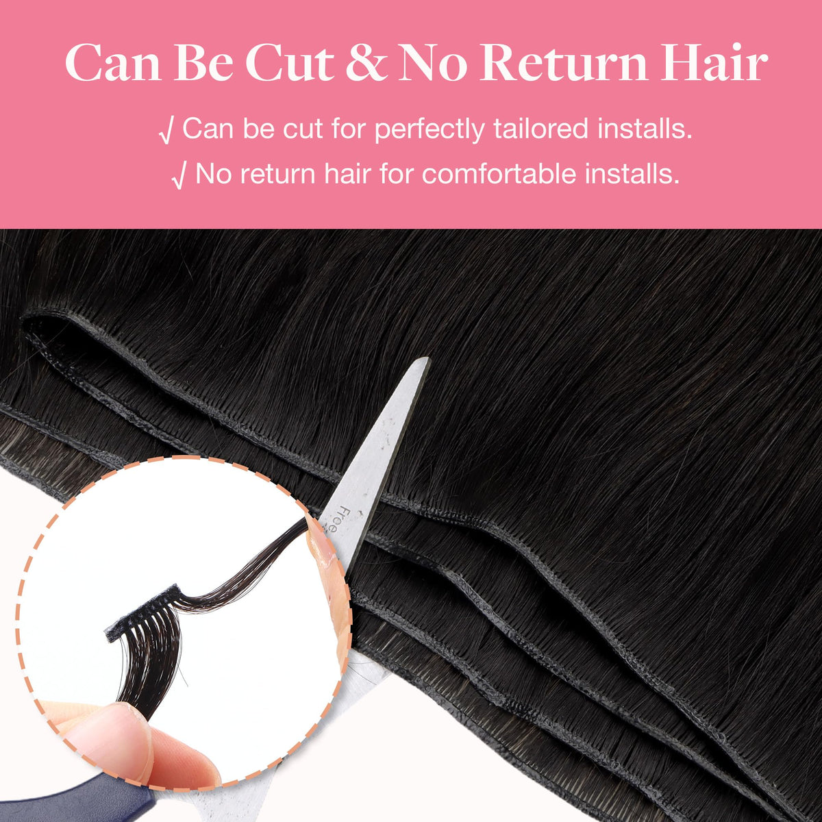 GOO GOO Genius Weft Hair Extensions care manual