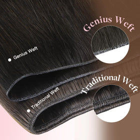 GOO GOO Genius Weft Hair Extensions close-up of weft