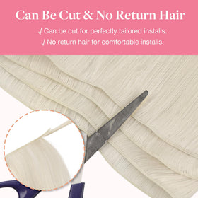 GOO GOO Genius Weft Hair Extensions in various lengths