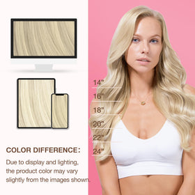 GOO GOO Genius Weft Hair Extensions texture detail
