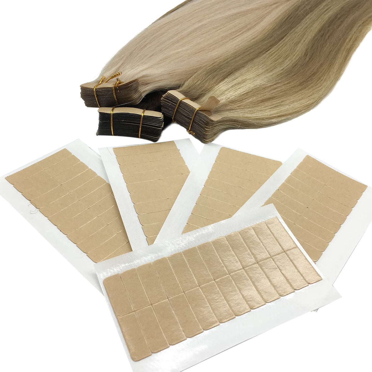 GOO GOO Hair Extension Tape adhesive removal process