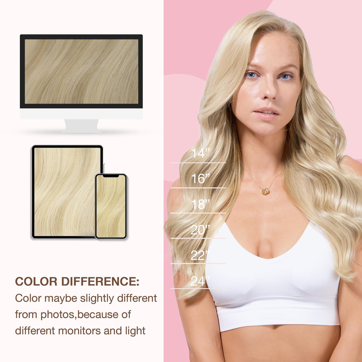 GOO GOO Hair Extensions in a hair care setting