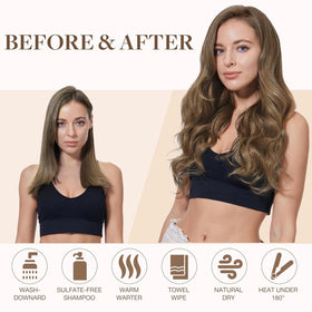 GOO GOO Hair Extensions in natural light
