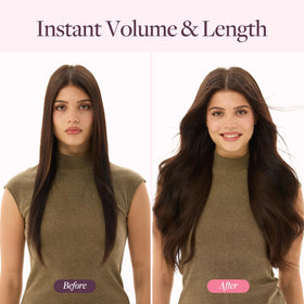 GOO GOO Micro Beaded Weft Hair Extensions installation process