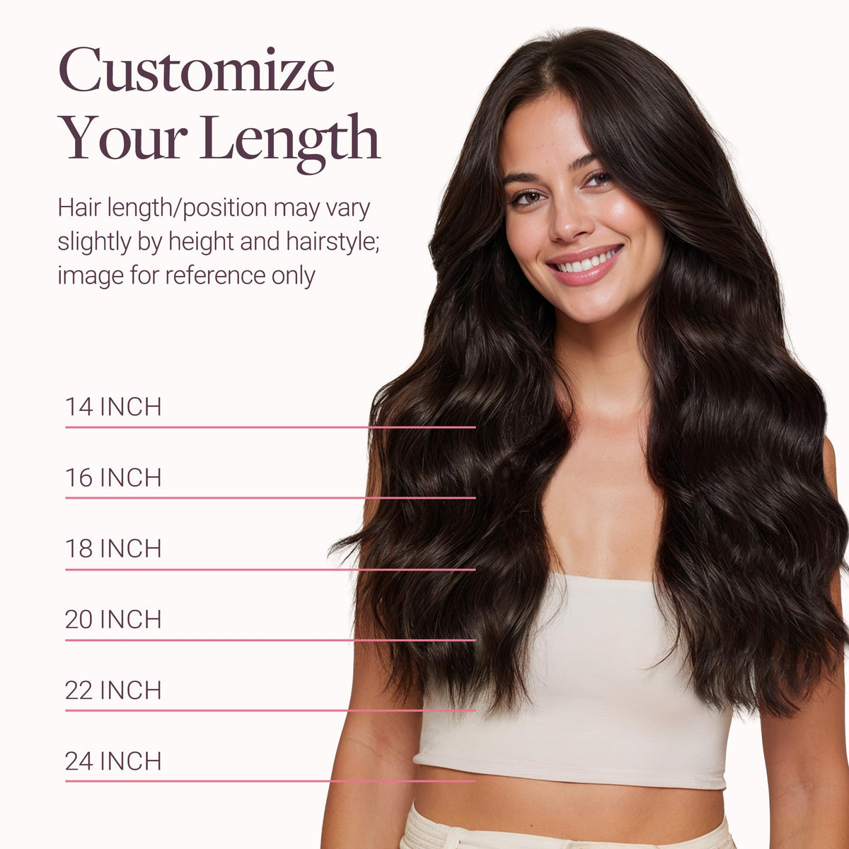 GOO GOO Micro Beaded Weft Hair Extensions showcasing flexibility in styling