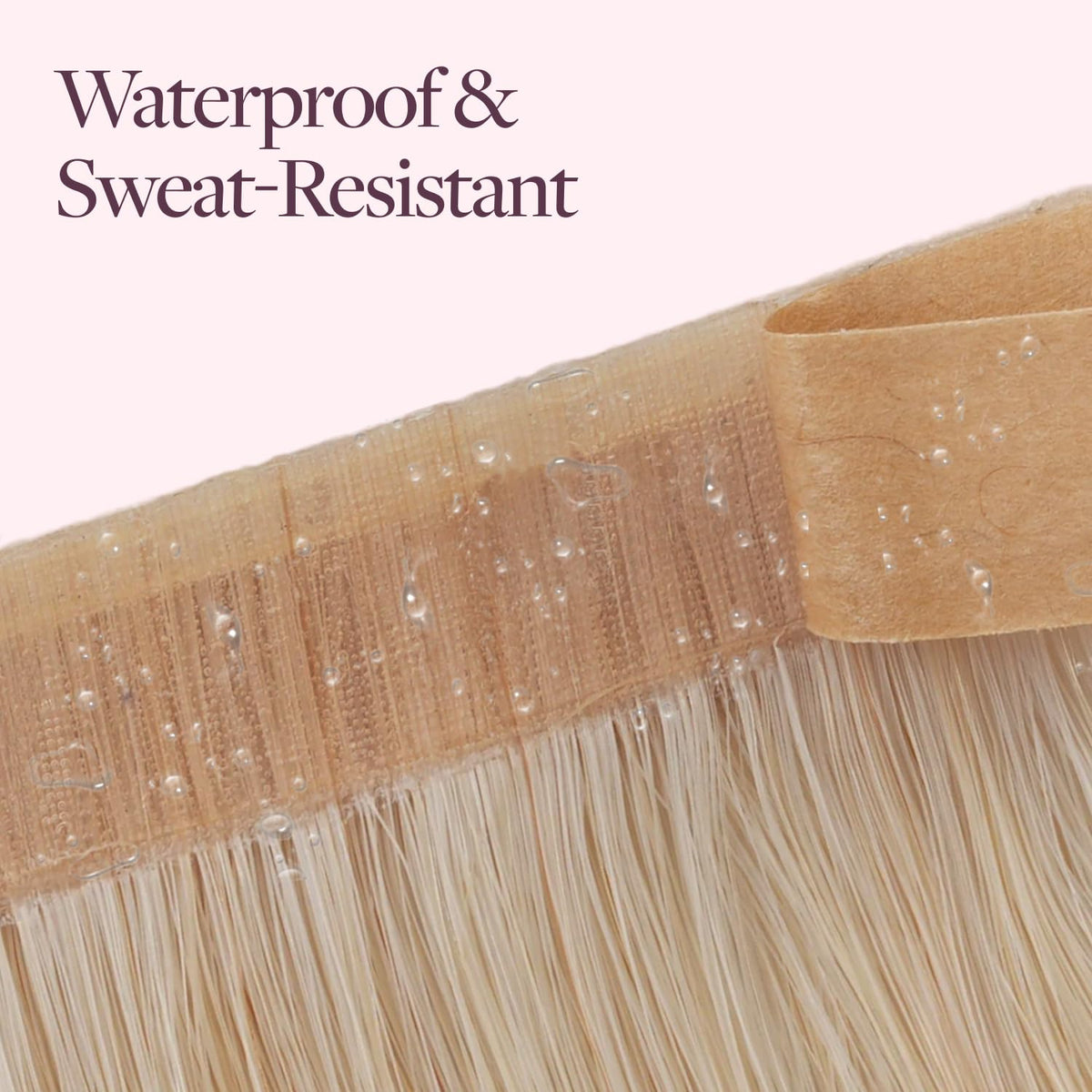 GOO GOO Replacement Tape for Hair Extensions on a table