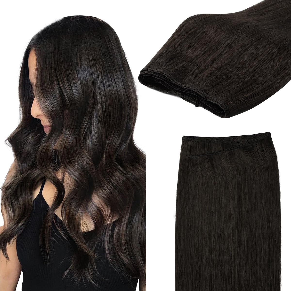 GOO GOO Sew In Hair Extensions 20In 100g front view