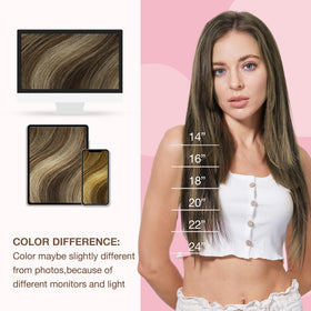 GOO GOO Sew In Hair Extensions in natural light