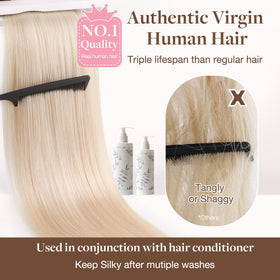 GOO GOO Sew in Hair Extensions packaging and contents