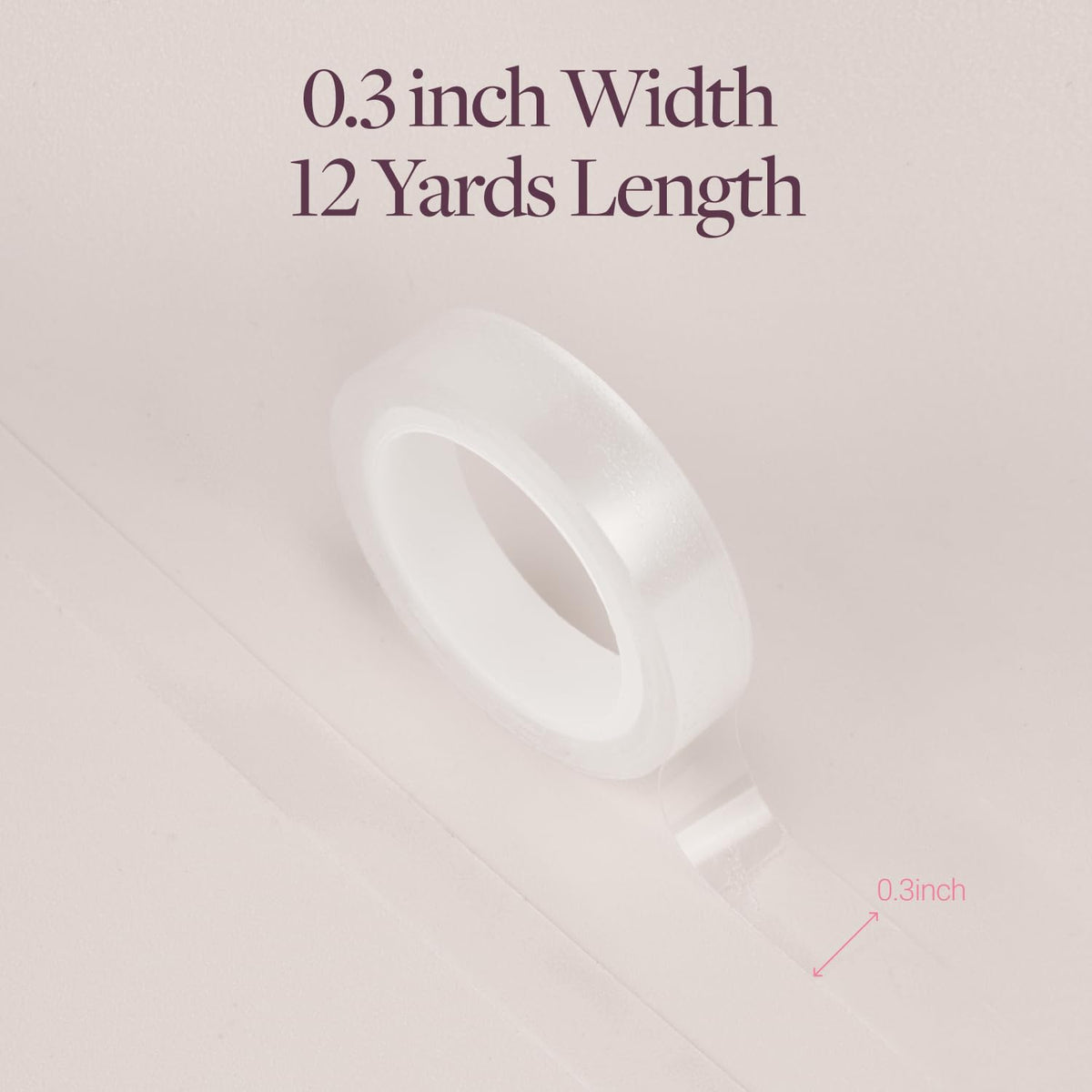 GOO GOO Single Sided Tape Roll cut to desired length