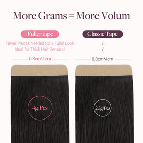 GOO GOO Tape in Hair Extensions 20pcs display