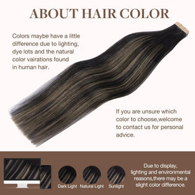 GOO GOO Tape in Hair Extensions 20pcs display