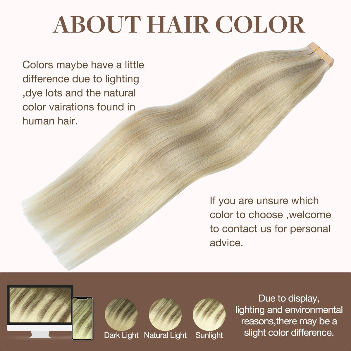 GOO GOO Tape in Hair Extensions 40pcs pack