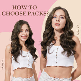 GOO GOO Tape in Hair Extensions 40pcs pack display