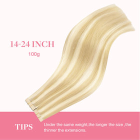 GOO GOO Tape in Hair Extensions 40pcs pack display