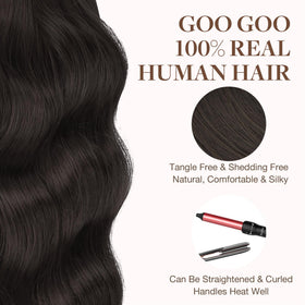 GOO GOO Tape in Hair Extensions colour comparison