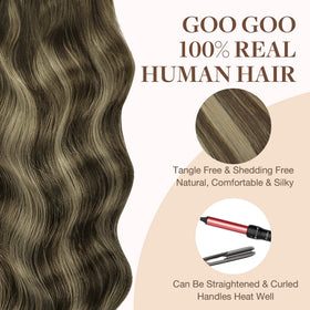 GOO GOO Tape in Hair Extensions colour match service