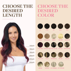 GOO GOO Tape in Hair Extensions displayed on a flat surface